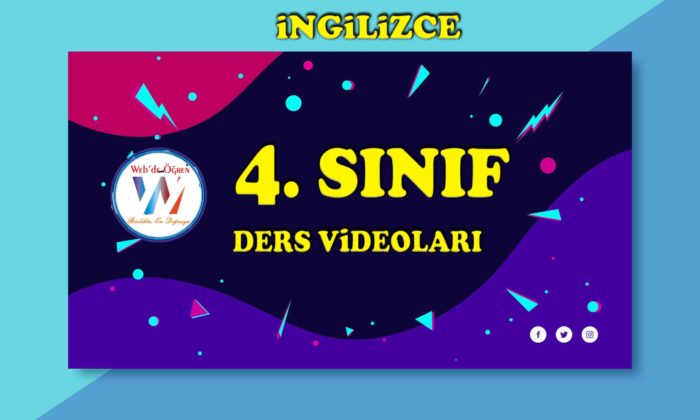 4. Sınıf İngilizce – 7. Ünite Jobs Konu Anlatımı